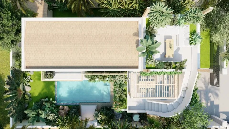 Bangrak Villa master-plan-3d-rooftop-