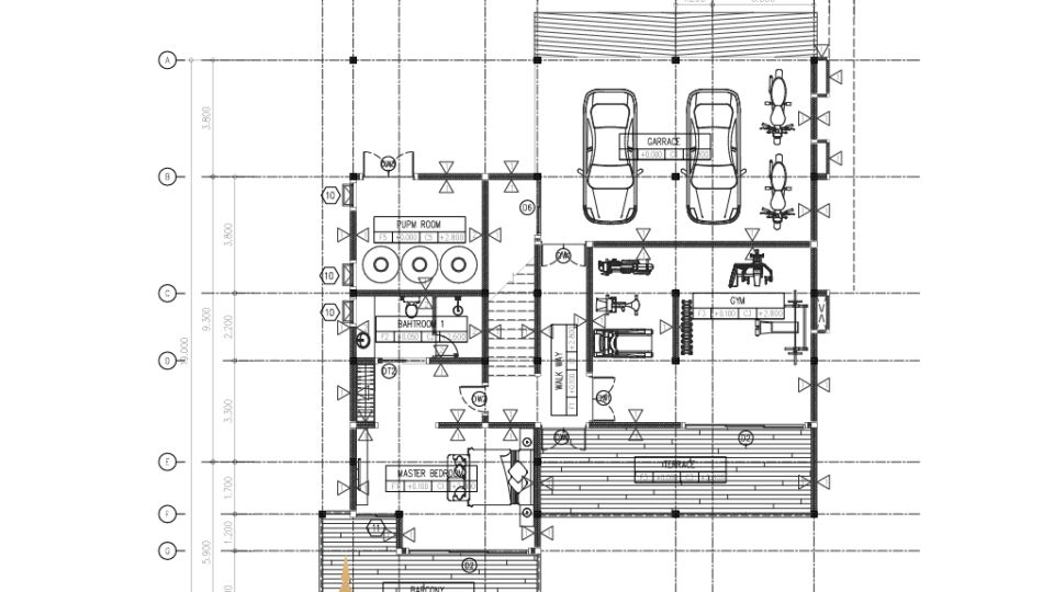 Chaweng Noi Villa Foor Plans (1)