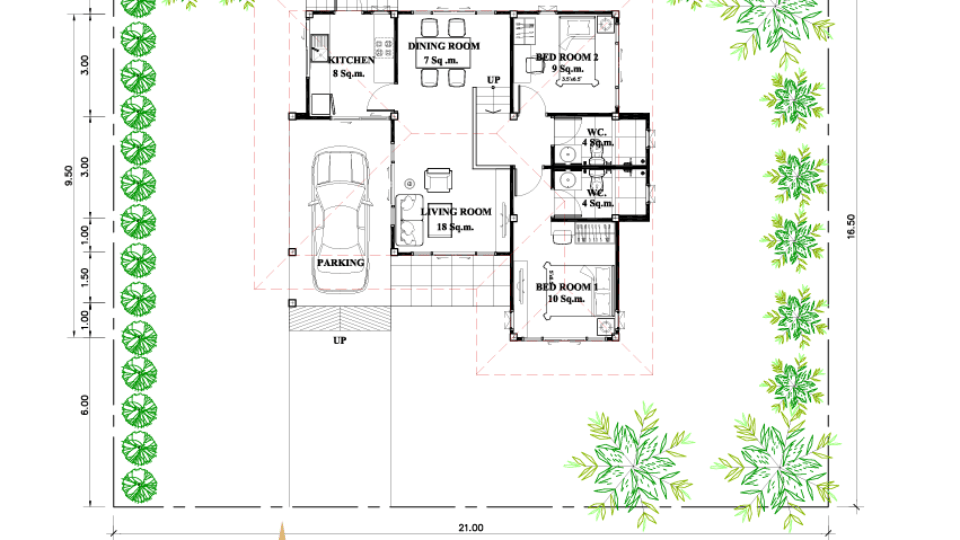 Floor plan d w&l
