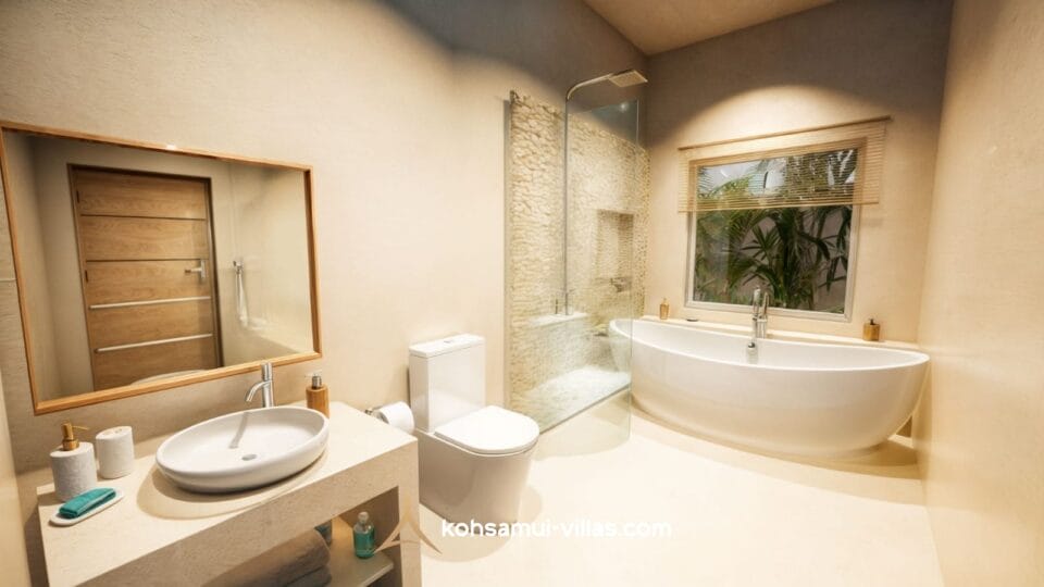 Modern 2 Bedroom Pool Villa For Sale in Bophut (10)