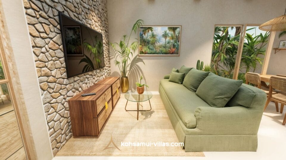Modern 2 Bedroom Pool Villa For Sale in Bophut (13)