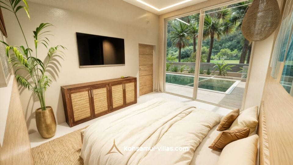 Modern 2 Bedroom Pool Villa For Sale in Bophut (15)