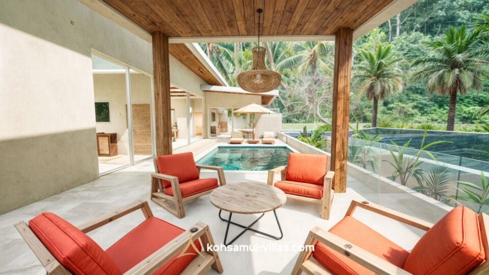 Modern 2 Bedroom Pool Villa For Sale in Bophut (26)
