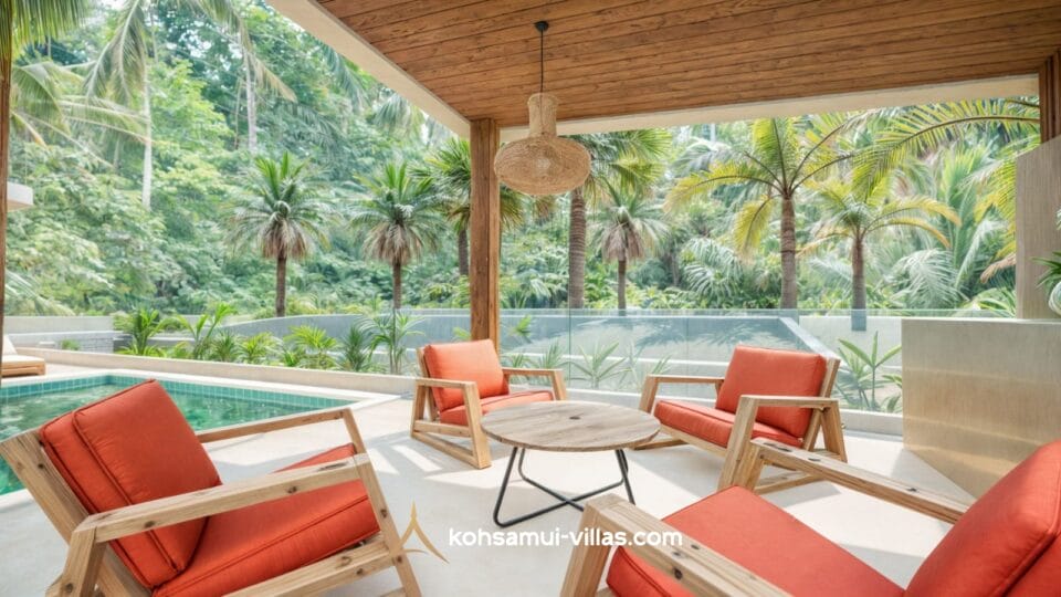 Modern 2 Bedroom Pool Villa For Sale in Bophut (6)