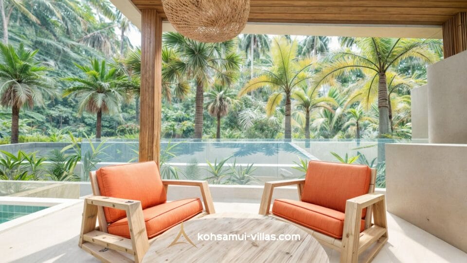 Modern 2 Bedroom Pool Villa For Sale in Bophut (9)