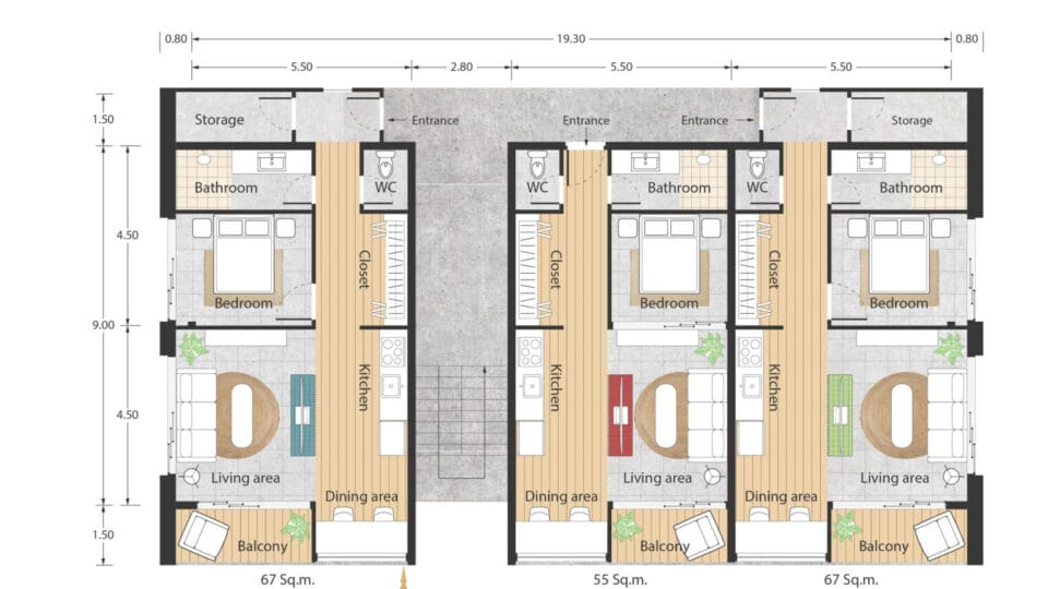 Lamai Loft Apartment 4