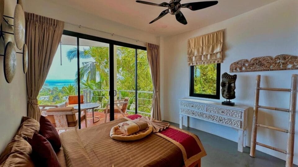 oceanview 2 bedroom villa for sale in Lamai (13)