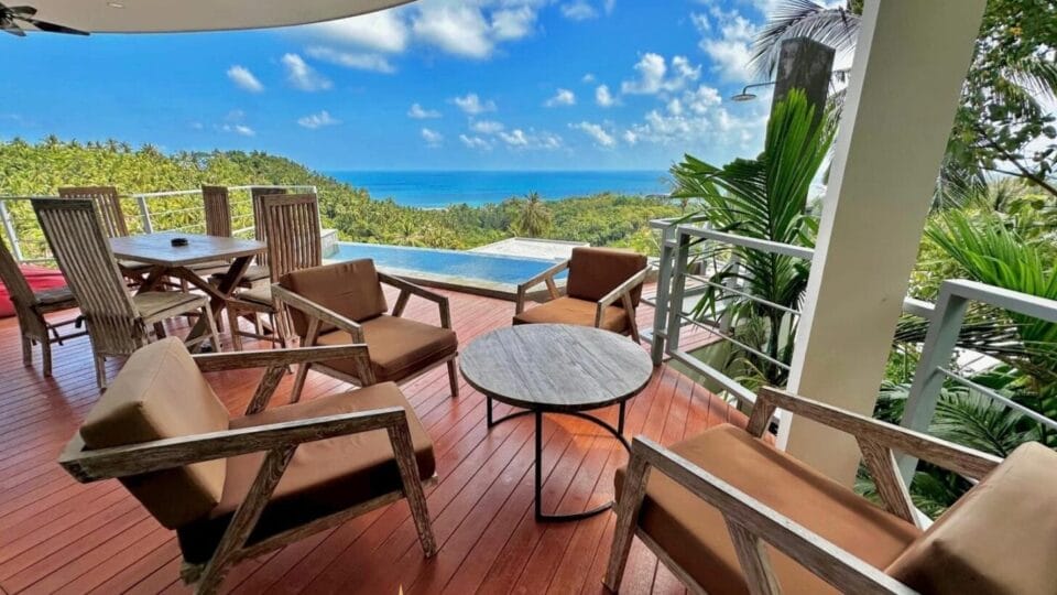oceanview 2 bedroom villa for sale in Lamai (14)