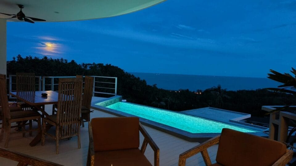 oceanview 2 bedroom villa for sale in Lamai (16)