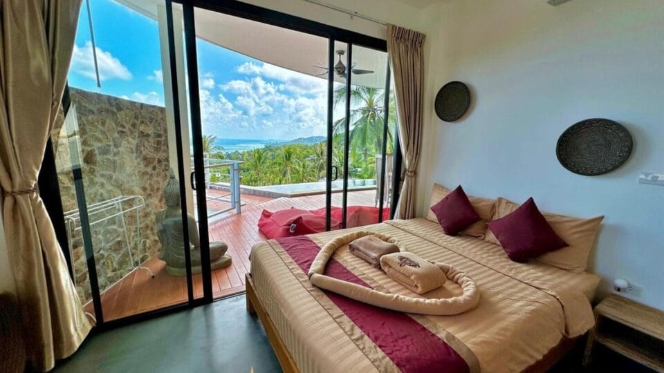 oceanview 2 bedroom villa for sale in Lamai (8)